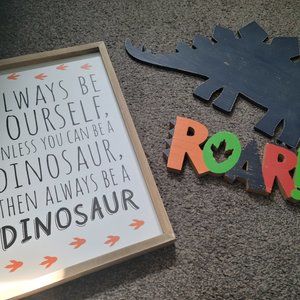 Dinosaur decor